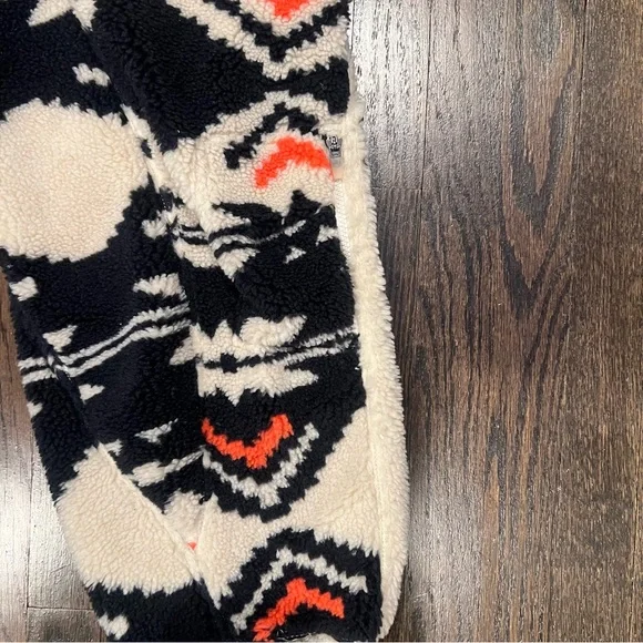 Free People FP Movement Hit The Slopes Salopette Black Fairisle Size Small - Picture 3 of 8